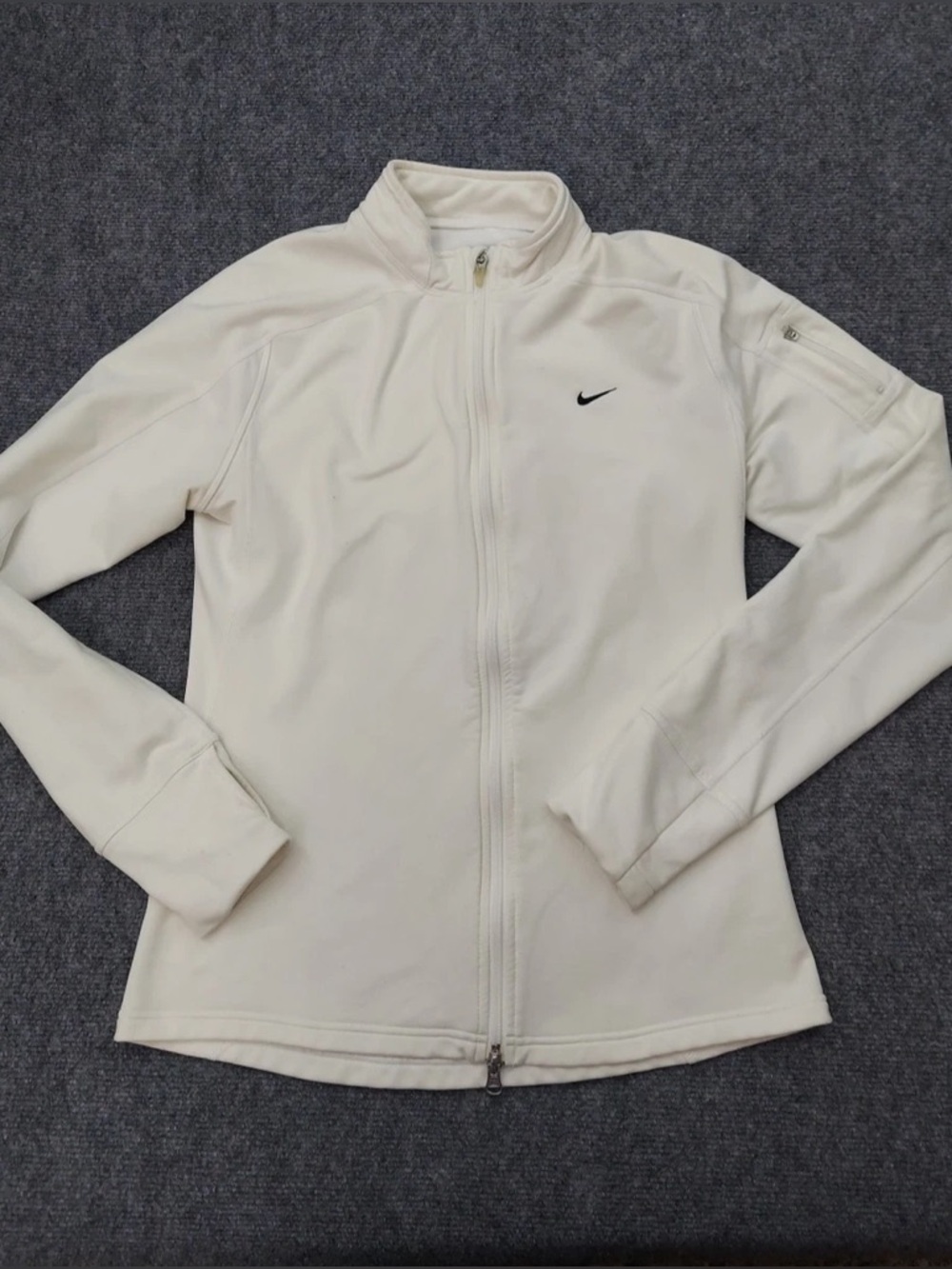 Women’s Nike Dry Dit Jacket in white Full-Zip